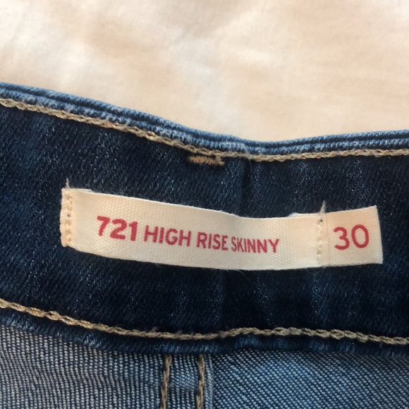 Levi’s 721 high rise skinny - Picture 3 of 5